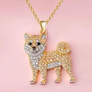 Shiba Inu Necklace, Dog Necklace